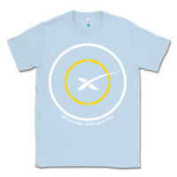 Dusty Blue spacex drone ship Classic Tee - artisFamous
