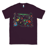 Plum Contemporary Miro Classic Tee - artisFamous