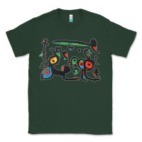 Sports Green Contemporary Miro Classic Tee - artisFamous