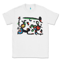 White Contemporary Miro Classic Tee - artisFamous