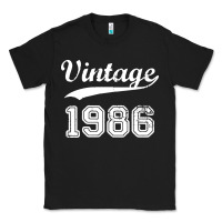 Black vintage 1986 Classic Tee - artisFamous
