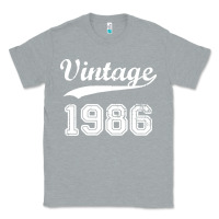 Heather Grey vintage 1986 Classic Tee - artisFamous