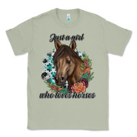 Matcha Just A Girl Who Loves Horses Classic Tee - artisFamous