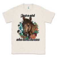Just A Girl Who Loves Horses Classic Tee | Teevron