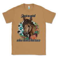Toasted Coconut Just A Girl Who Loves Horses Classic Tee - artisFamous
