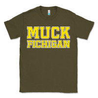 Army Green muck fichigan Classic Tee - artisFamous