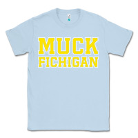 Dusty Blue muck fichigan Classic Tee - artisFamous