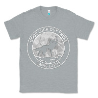 Heather Grey fantastic mr fox wolf canis mountain Classic Tee - artisFamous