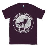 Plum fantastic mr fox wolf canis mountain Classic Tee - artisFamous