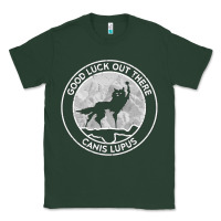 Sports Green fantastic mr fox wolf canis mountain Classic Tee - artisFamous