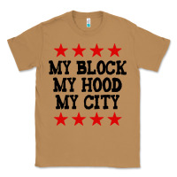 Toasted Coconut my block my hood my city Classic Tee - artisFamous