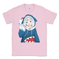 Bubblegum Pink Smile Beautiful Gawr Gura Classic Tee - artisFamous