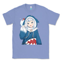 Colony Blue Smile Beautiful Gawr Gura Classic Tee - artisFamous