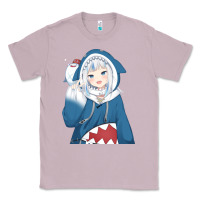 Lilac Smile Beautiful Gawr Gura Classic Tee - artisFamous