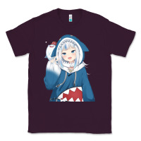 Plum Smile Beautiful Gawr Gura Classic Tee - artisFamous