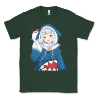 Sports Green Smile Beautiful Gawr Gura Classic Tee - artisFamous