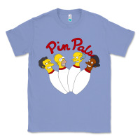 Colony Blue pin pals The Simpsons Classic Tee - artisFamous