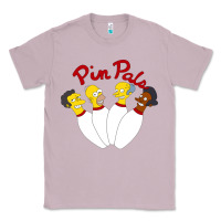 Lilac pin pals The Simpsons Classic Tee - artisFamous