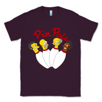 Plum pin pals The Simpsons Classic Tee - artisFamous