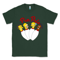 Sports Green pin pals The Simpsons Classic Tee - artisFamous