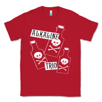 Red alkaline trio Classic Tee - artisFamous