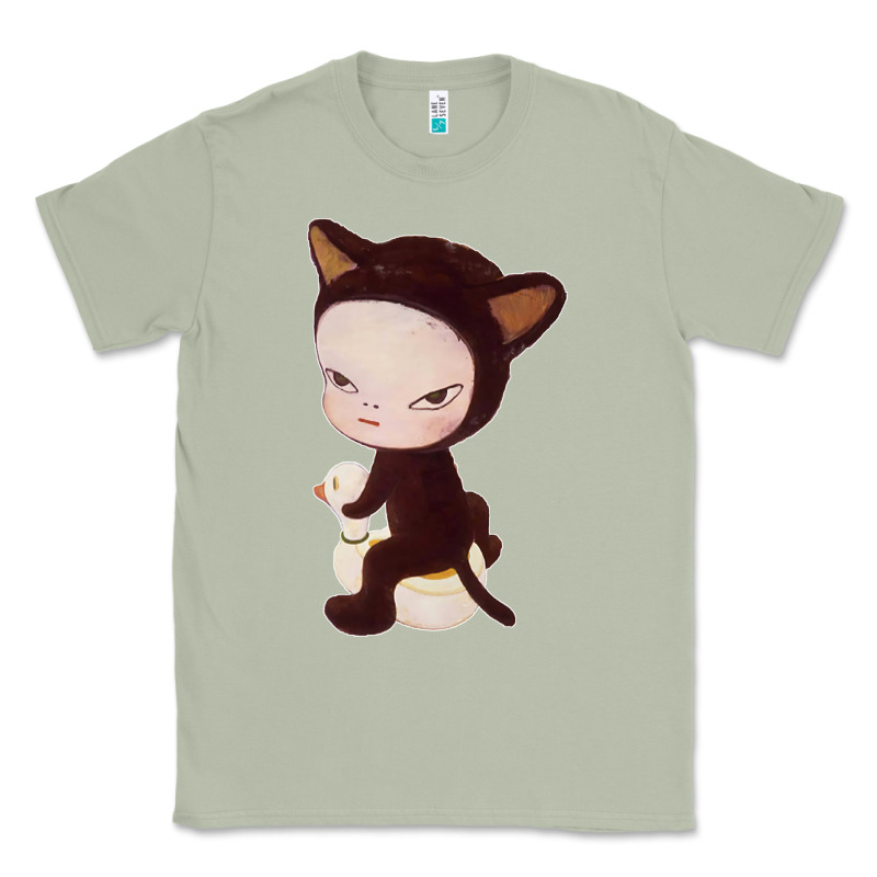 Yoshitomo Nara Cute Cat Classic Tee by artisFamous | Teevron