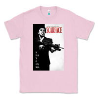 Bubblegum Pink scarfaces Classic Tee - artisFamous