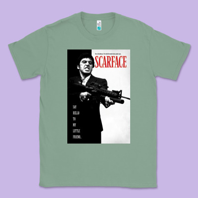 Scarfaces Classic Tee Designed By Artisfamous