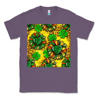 Lavender St. Patrick's sunflower seamless pattern Classic Tee - BundleAndBundleShop