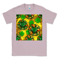 Lilac St. Patrick's sunflower seamless pattern Classic Tee - BundleAndBundleShop