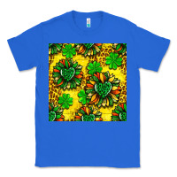 True Royal St. Patrick's sunflower seamless pattern Classic Tee - BundleAndBundleShop