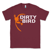 Burgundy dirty bird Classic Tee - artisFamous
