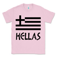 Bubblegum Pink greece hellas Classic Tee - artisFamous