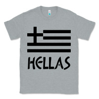 Heather Grey greece hellas Classic Tee - artisFamous