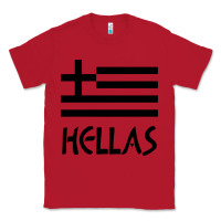 Red greece hellas Classic Tee - artisFamous