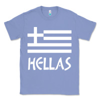 Colony Blue greece hellas Classic Tee - artisFamous