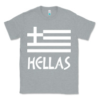 Heather Grey greece hellas Classic Tee - artisFamous