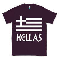 Plum greece hellas Classic Tee - artisFamous