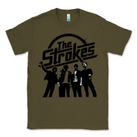 Army Green Black Man Classic Tee - artisFamous