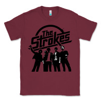 Burgundy Black Man Classic Tee - artisFamous