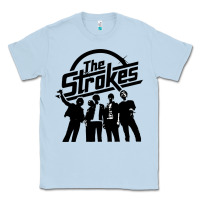 Dusty Blue Black Man Classic Tee - artisFamous