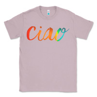 Lilac ciao italian saying Classic Tee - artisFamous