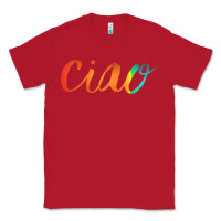 Red ciao italian saying Classic Tee - artisFamous