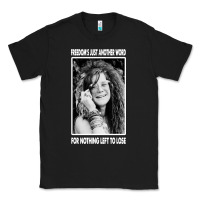 Black vintage janis arts joplin Classic Tee - artisFamous