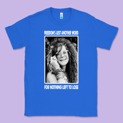 Vintage Janis Arts Joplin Classic Tee Designed By Artisfamous