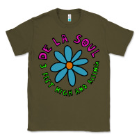 Army Green de la soul Classic Tee - artisFamous