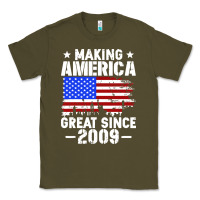 Army Green vintage making america great since 2009 Classic Tee - artisFamous
