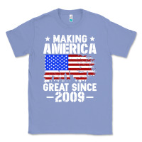Colony Blue vintage making america great since 2009 Classic Tee - artisFamous