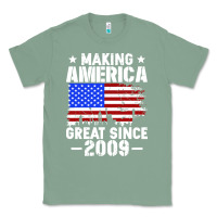 Sage vintage making america great since 2009 Classic Tee - artisFamous