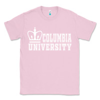 Bubblegum Pink columbia university Classic Tee - artisFamous